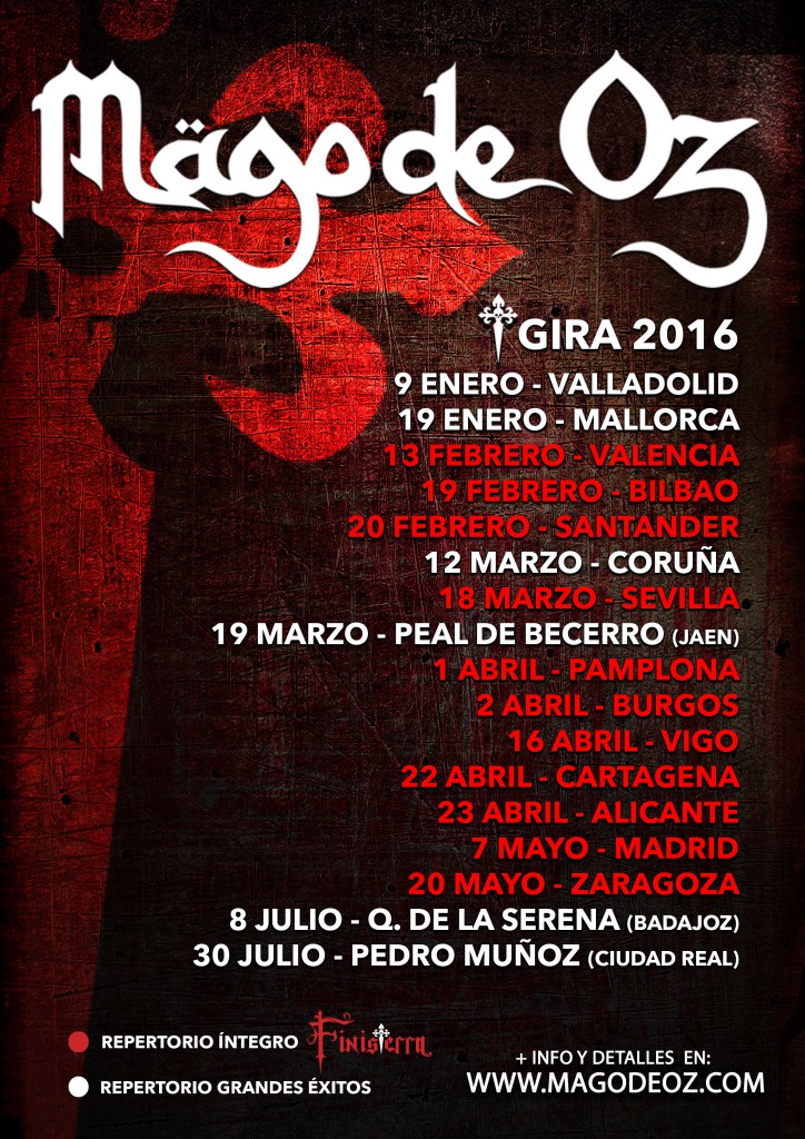 ¡Os presentamos las primeras 17 fechas de nuestra nueva gira por España!