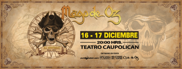 Mägo de Oz en Chile 2022 | 16 y 17 Diciembre