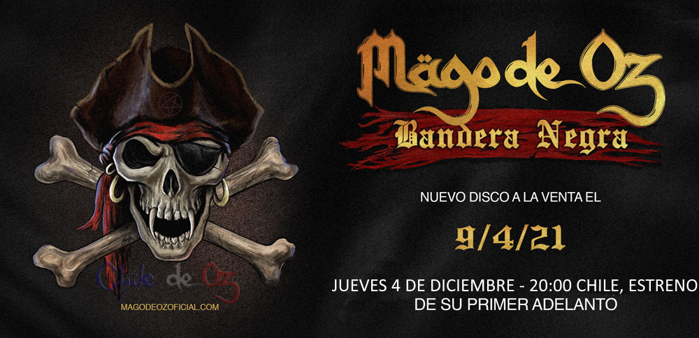 BANDERA NEGRA: nuevo disco de Mägo de Oz