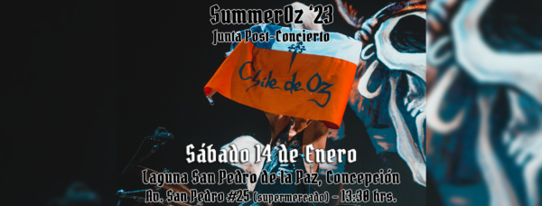 SummerOz ’23 – Junta Post-Concierto