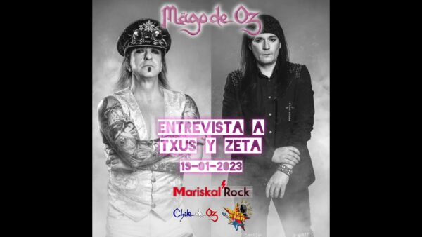 Entrevista a Txus y Zeta | 19-01-2023 | Rockstar (MariskalRock)