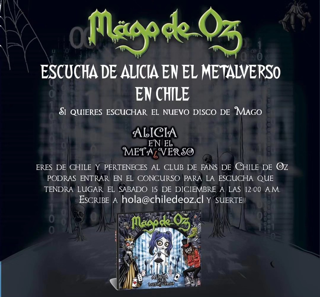 ESCUCHA DE ALICIA EN EL METALVERSO PARA CHILE DE OZ - Chile de Oz
