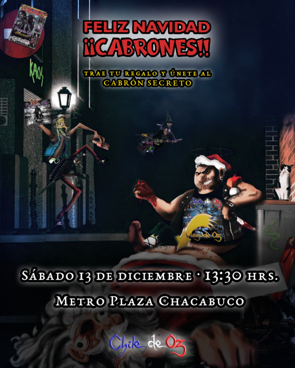 FELIZ NAVIDAD, CABRONES!