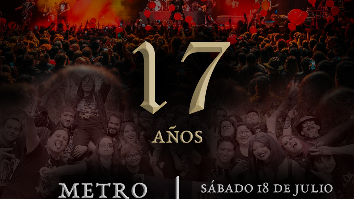 Poster Aniversario 17 Chile de Oz, Comunidad de Fans Oficial de Mägo de Oz