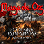 Portada Mägo de Oz en Chile 2027